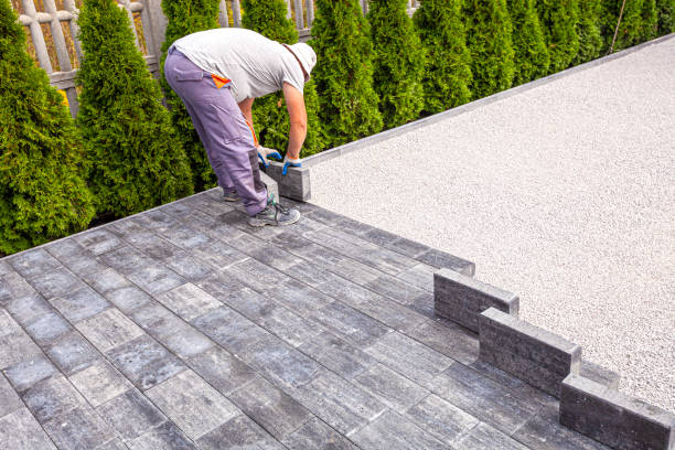 Permeable Paver Driveway in Lake Station, IN